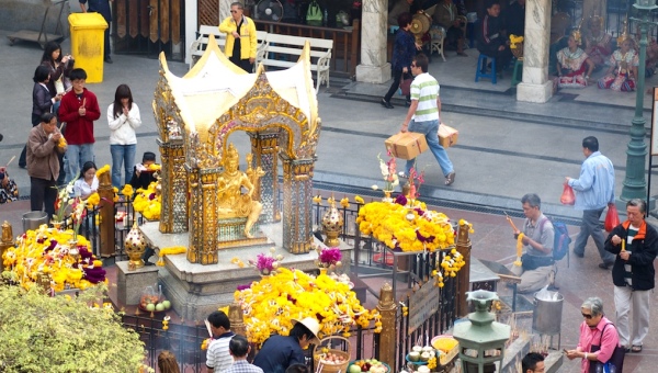 Erawan Shrine Four Face Buddha Bangkok