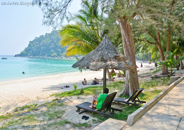 Perhentian island resort beach