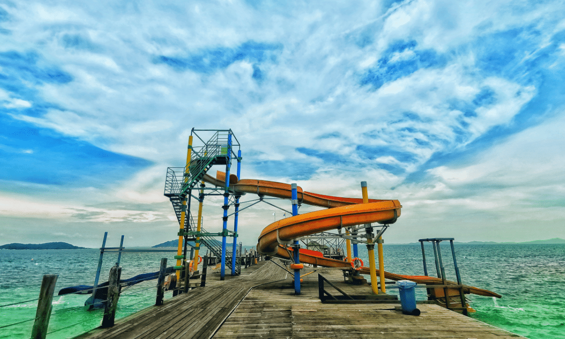 Rawa Island Resort Water Slide 