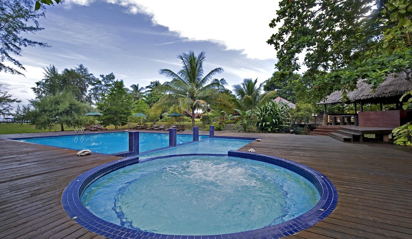 Aseania Beach Resort Pulau Besar Swimming Pool  