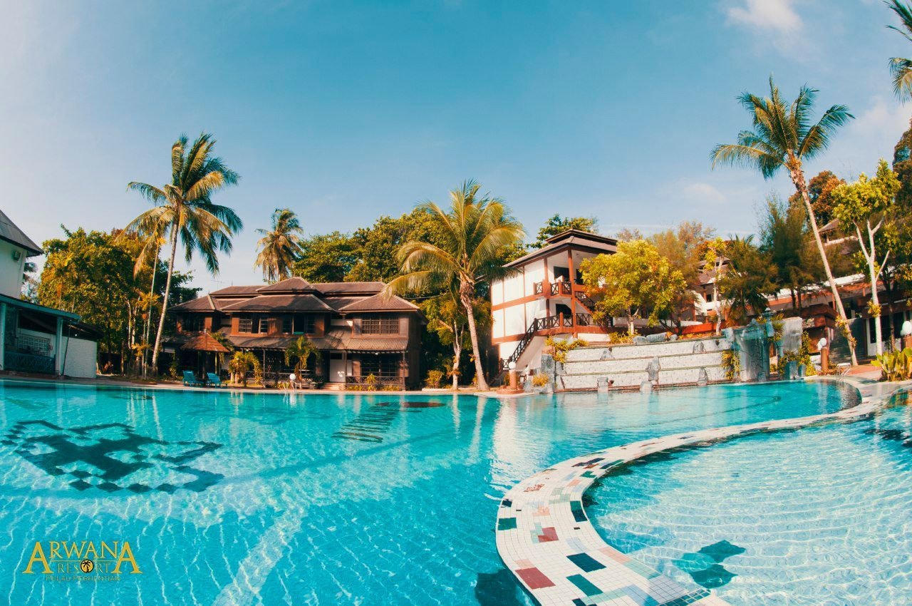 Arwana Perhentian Eco Resort & Beach Chalet swimming pool