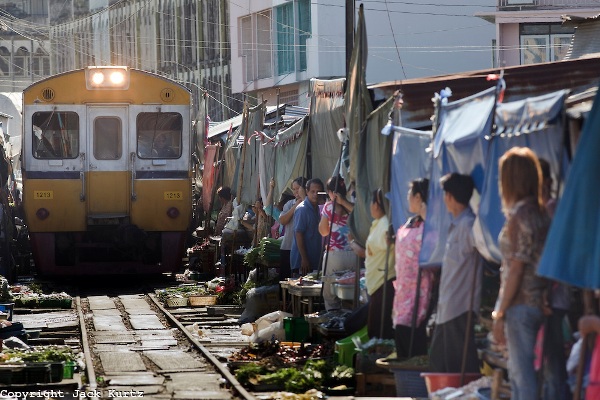Mahachai Train Market