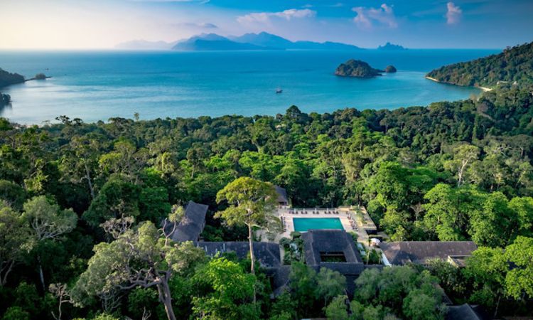 the datai langkawi aerial