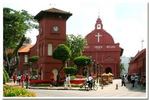 the stadthuys melaka