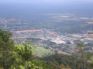 Gunung Lambak Recreational Forest summit view