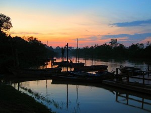 Kampung Kuantan Sunset