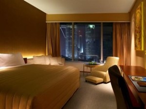 Deluxe room with Twin Towers view