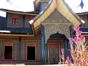 Rumah Contoh Minangkabau Entrance