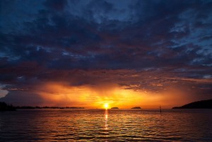 Jesselton Point Waterfront sunset