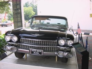 Tunku Abdul Rahman Putra Memorial car display