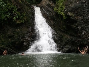 Tabin Wildlife Reserve waterfall
