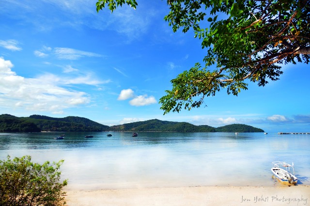 Usukan Cove beach