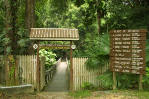 Lambir Hills National Park entrance