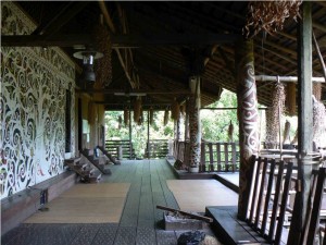 Longhouse interior