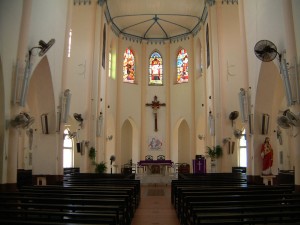 Christ Church Melaka inside view