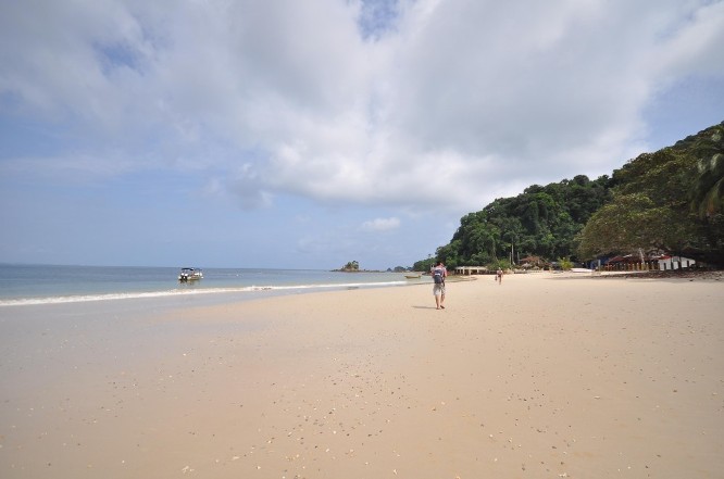 Kapas Island beach