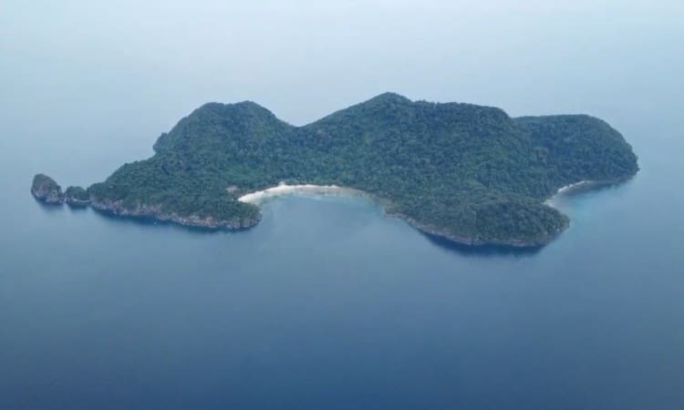 tenggol aerial view 