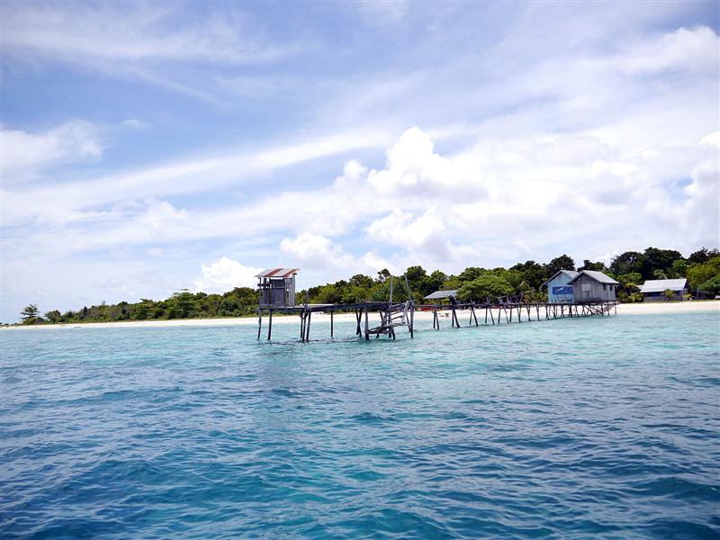 Arrival at Celebes beach resort