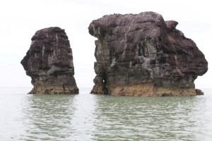 Bako rocks formation