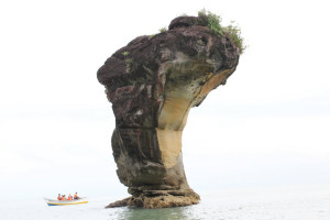 Bako rocks formation