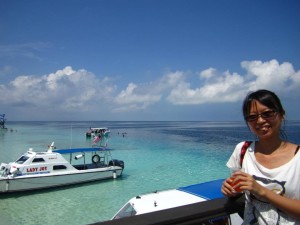 Guest photo shooting at Mataking Island