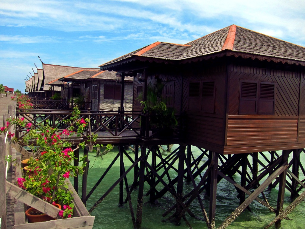 Kapalai Island resort chalet