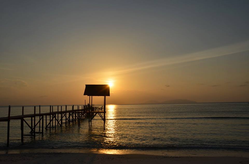 Lang Tengah beach sunset