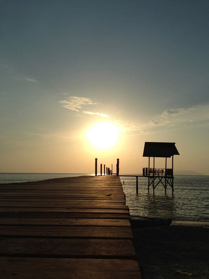 Lang Tengah beach sunset