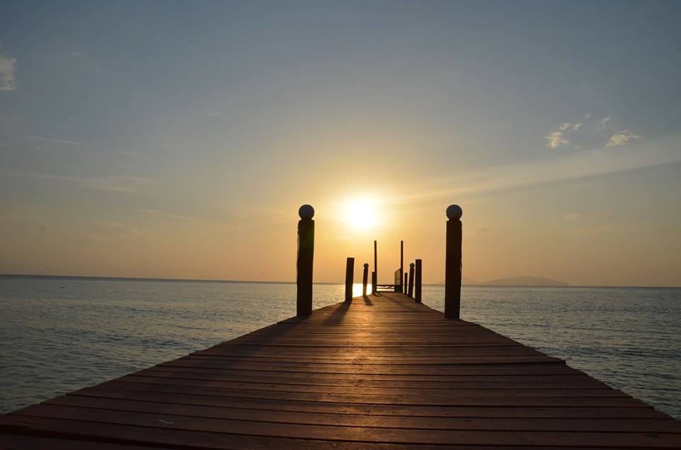 Lang Tengah beach sunset