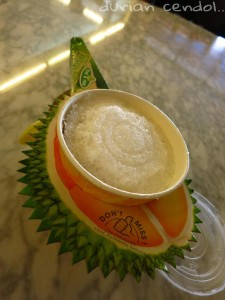 San Shu Gong durian cendol