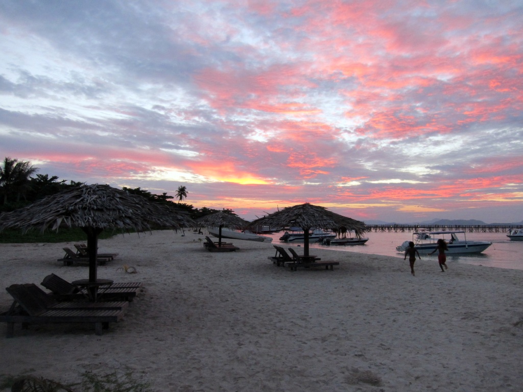 Sunset at Orang Asli Village