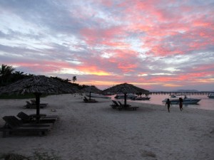 Sunset at Orang Asli Village