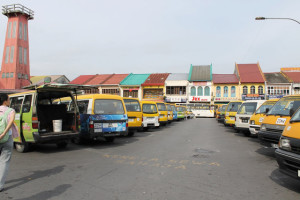 car rental near open air market