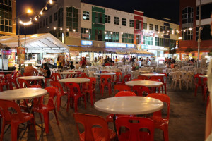 dinner in 101 hawker center