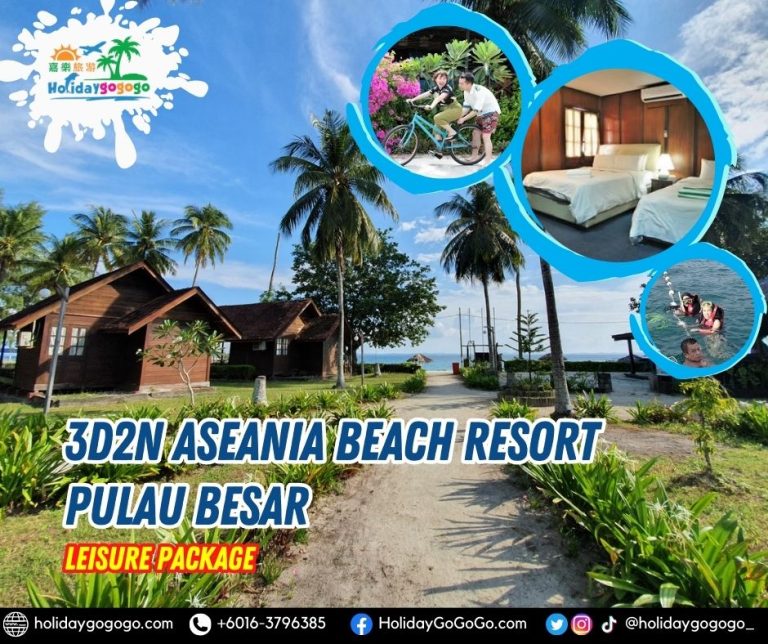 3d2n Aseania Beach Resort Pulau Besar Leisure Package
