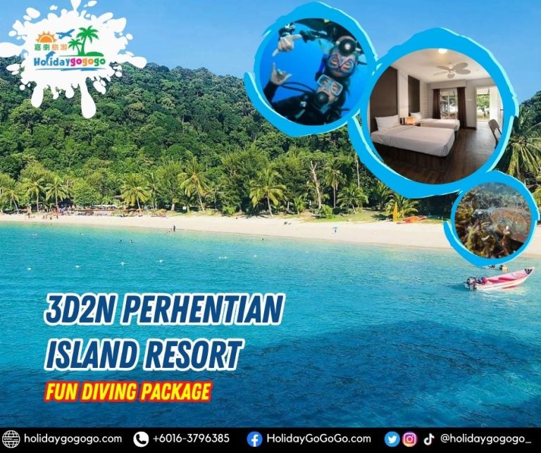 3d2n Perhentian Island Resort Fun Diving Package
