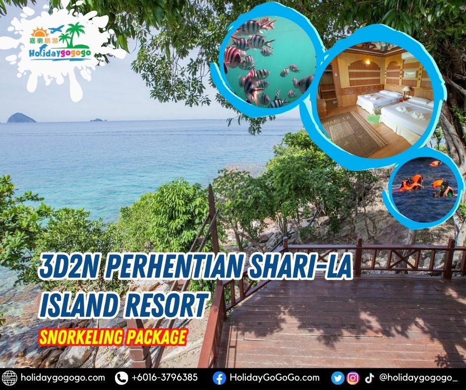 3d2n Perhentian Shari-La Island Resort Snorkeling Package