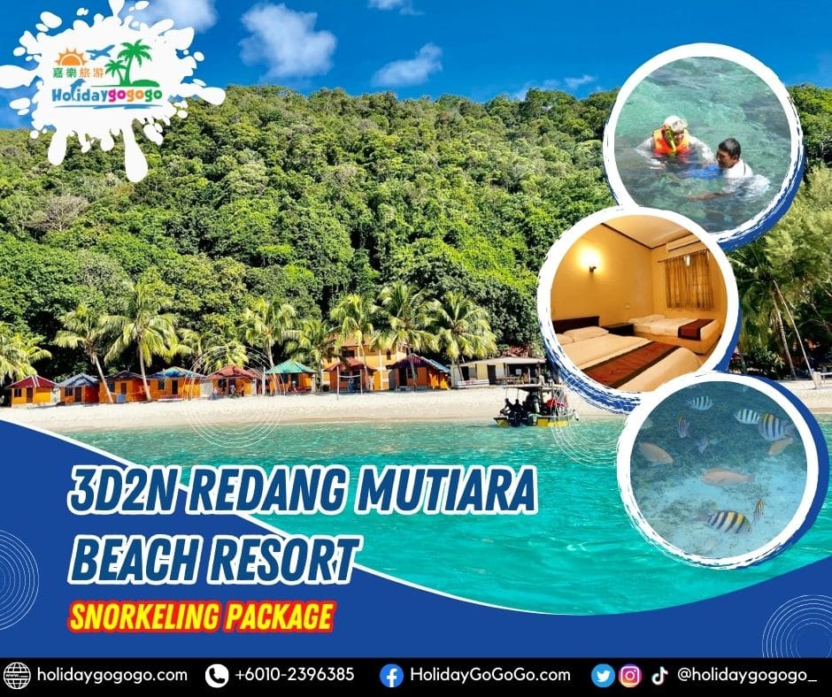 3d2n Redang Mutiara Beach Resort Snorkeling Package