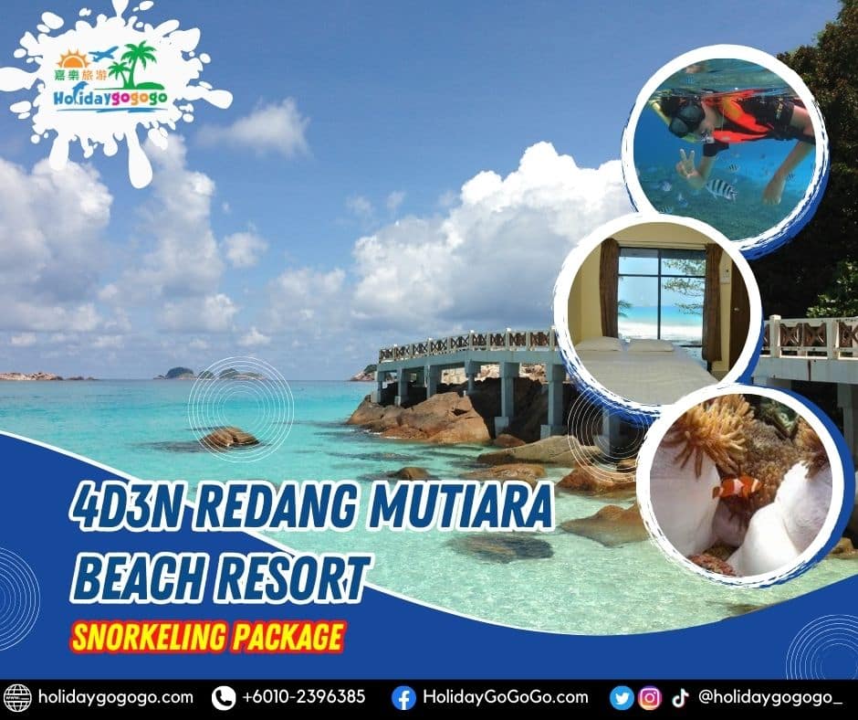 4d3n Redang Mutiara Beach Resort Snorkeling Package