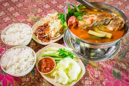 Assam Pedas Fish Head