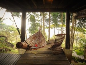 Deck with Hammock