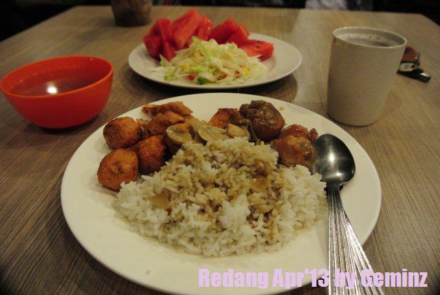 Redang Pelangi Resort dinner