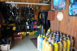 Redang Pelangi Resort dive centre