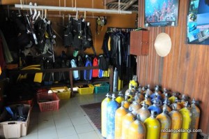 Redang Pelangi Resort dive centre
