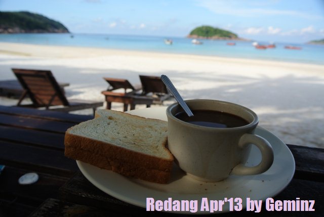 Redang Pelangi Resort tea break