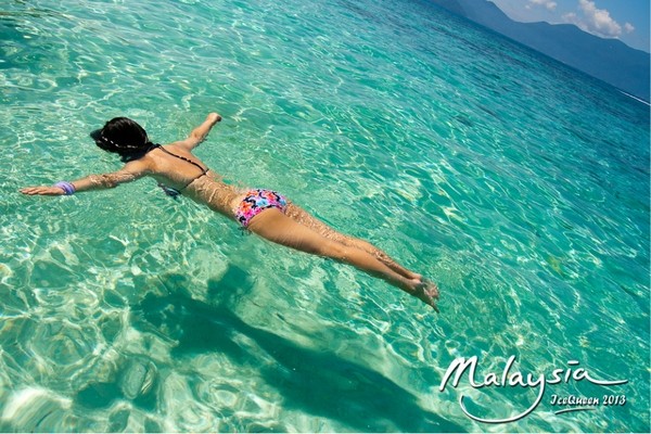 Snorkeling in Tioman Coral Island