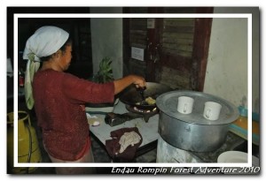 aboriginal cook in endau rompin national park