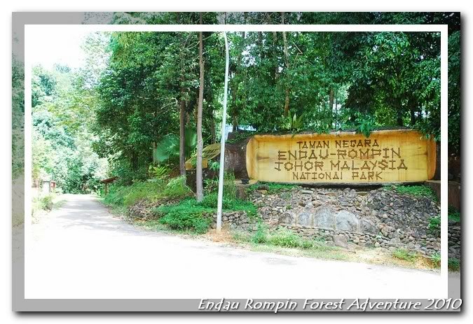 endau rompin national park entrance