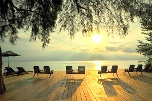 Pulau Besar Aseania Beach Resort Sea View