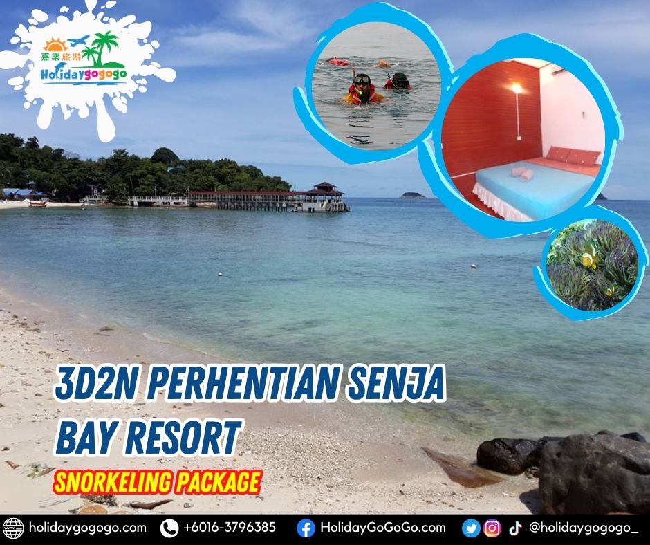3d2n Perhentian Senja Bay Resort Snorkeling Package